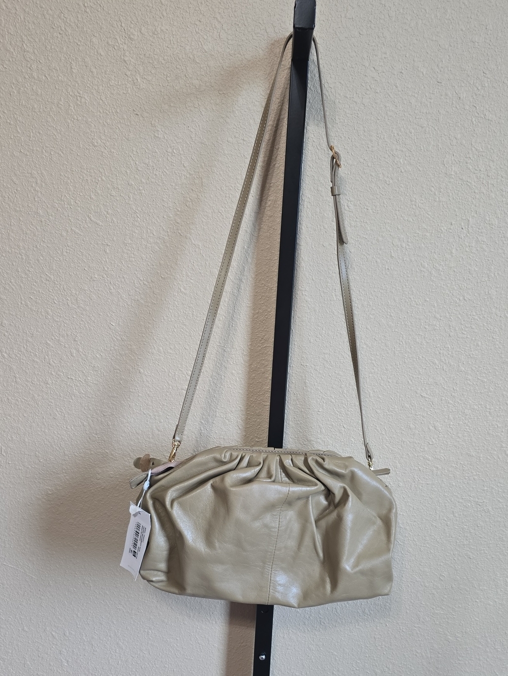 NWT Arezzo Leather Clutch/Crossbody Bag